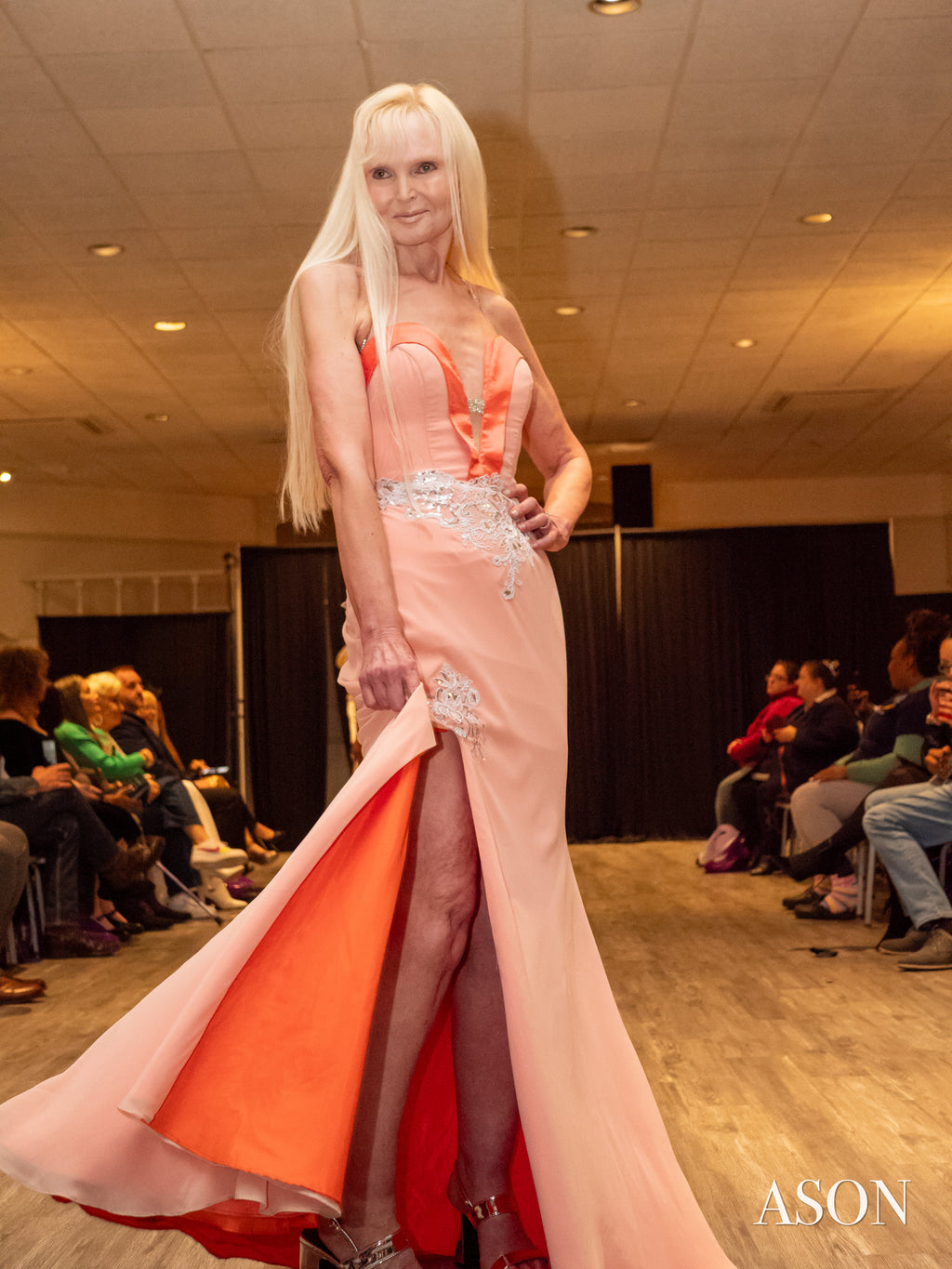 2: Sapphire gown