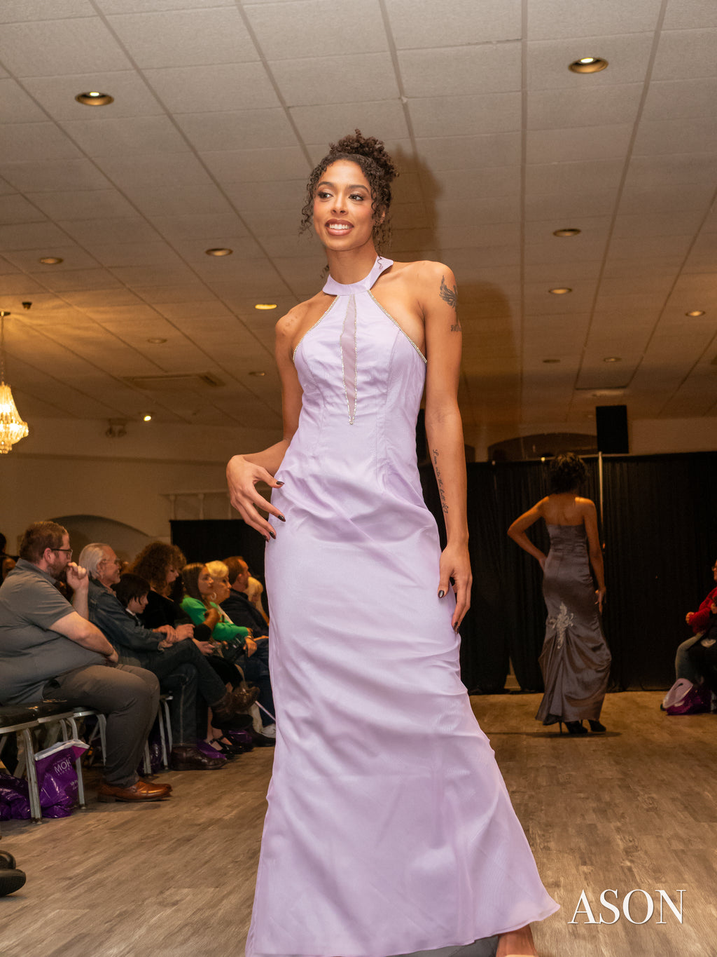 2: Halter gown