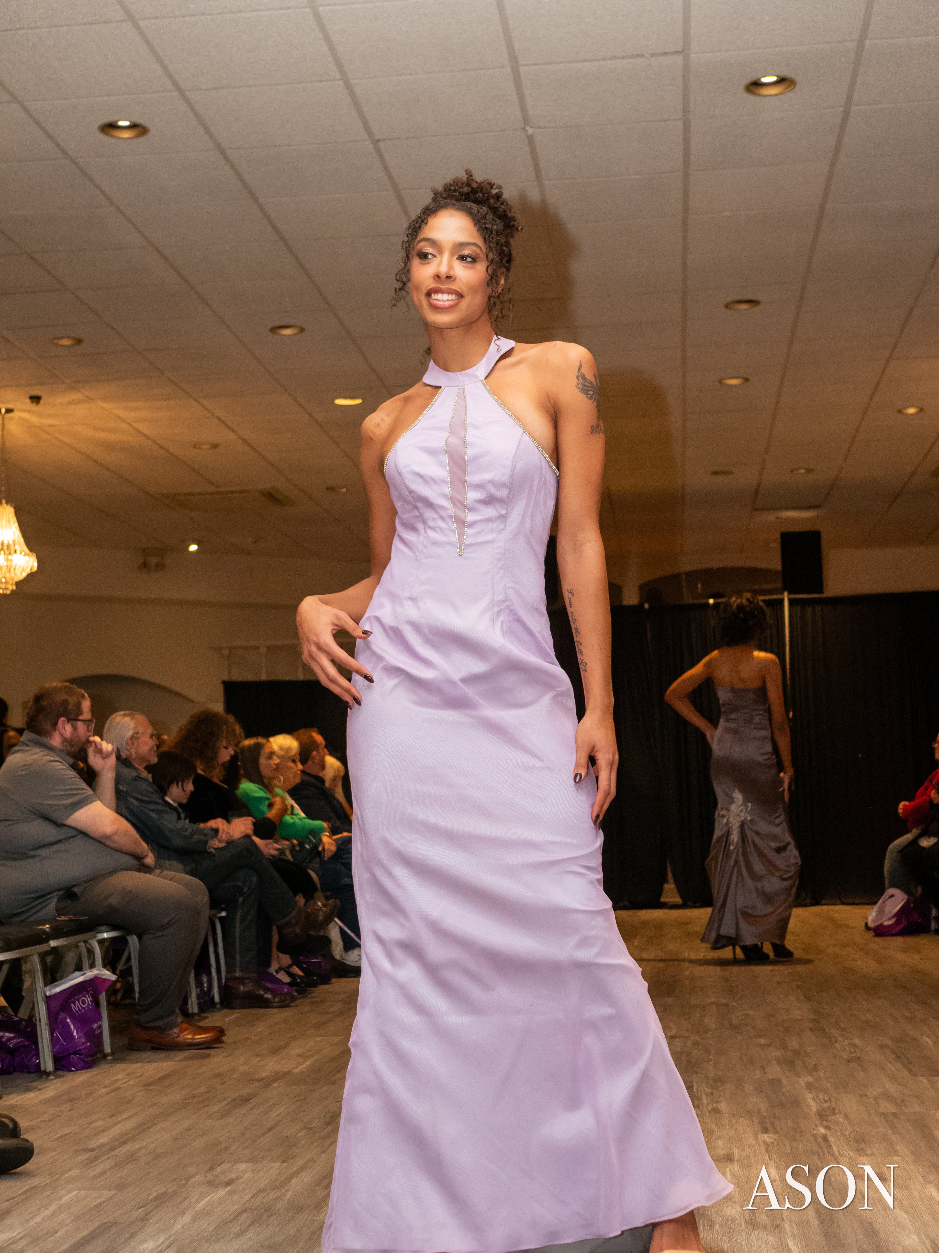 2: Halter gown