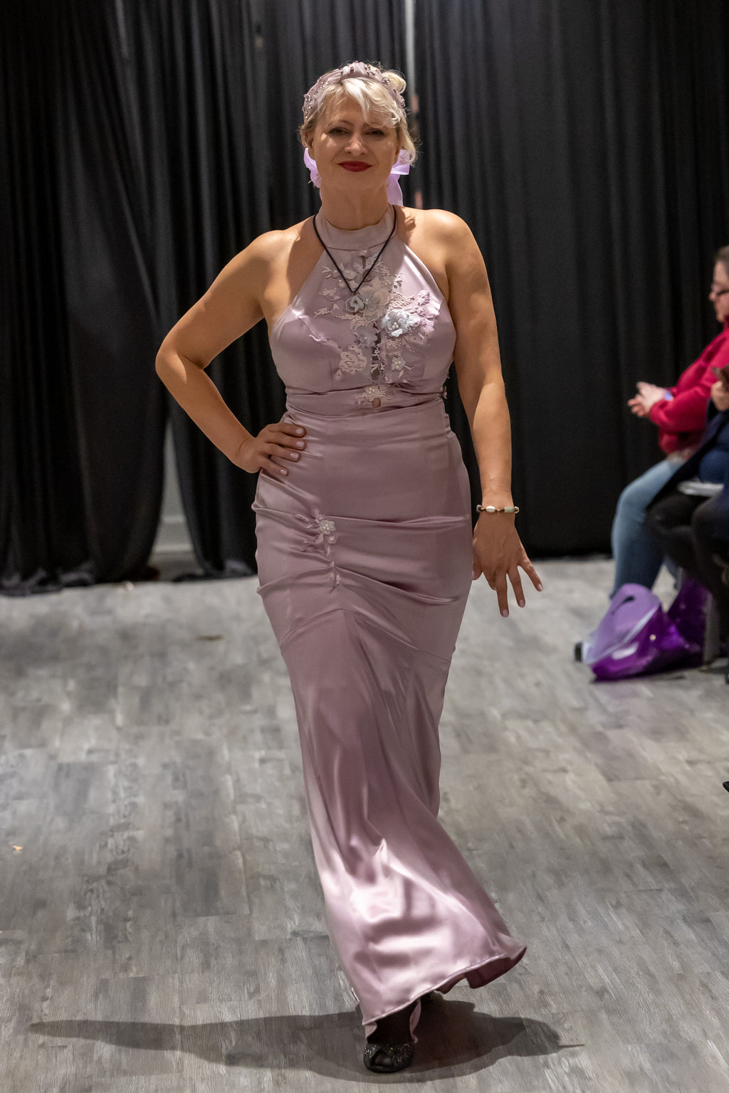 2: Halter gown