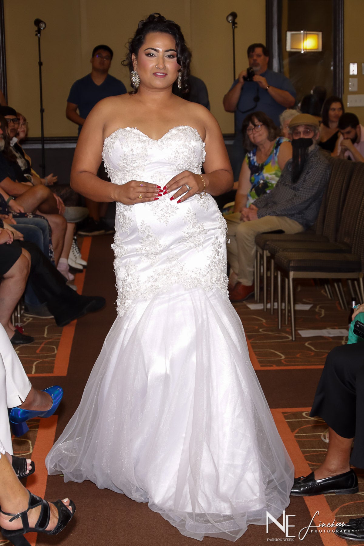 1: Mermaid wedding gown
