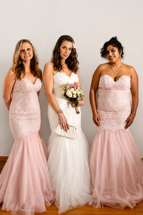 1: Mermaid wedding gown
