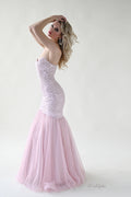 2: Pink mermaid gown