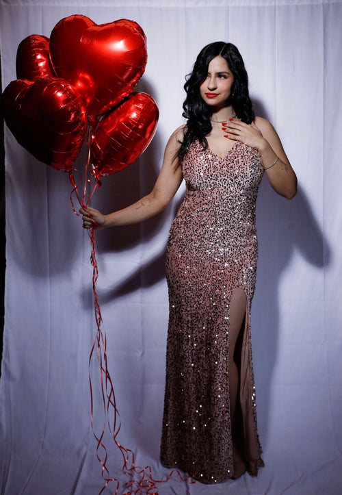 2: Dress rentals beaded collection