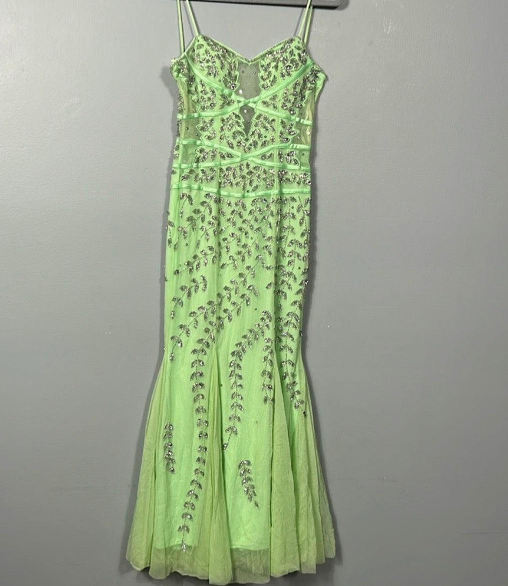 4: Sean Collection- used neon beaded dress