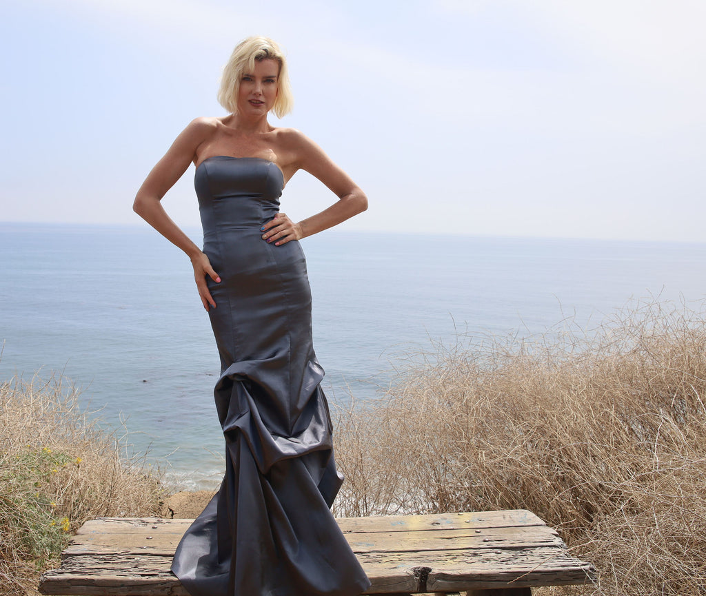2: Tiara gown pewter